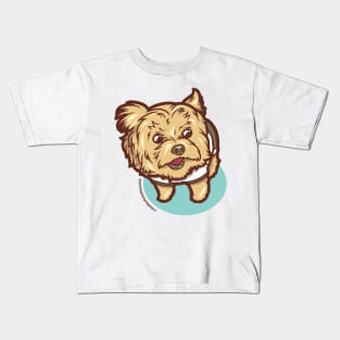 The Life of Toby the Yorkie Kids T-Shirt